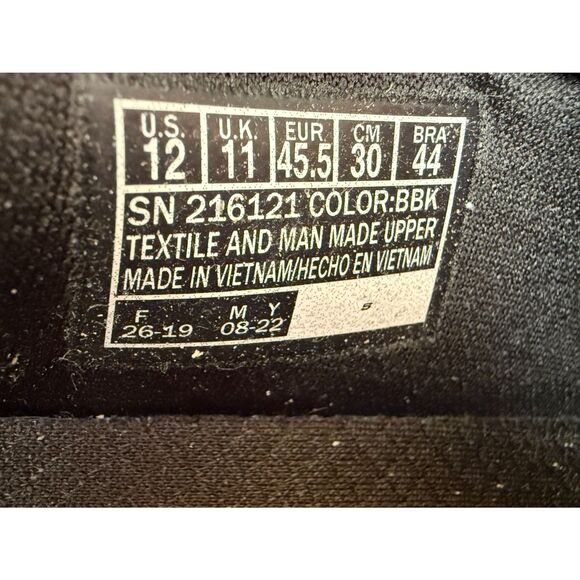 NEW--SKECHERS GO Walk Arch Fit Men's sz 12 Black Slip On Lightweight Comfortable - Picture 4 of 11